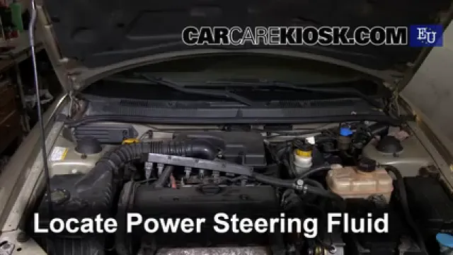2000 Daewoo Nubira SE 2.0L 4 Cyl. Power Steering Fluid Add Fluid